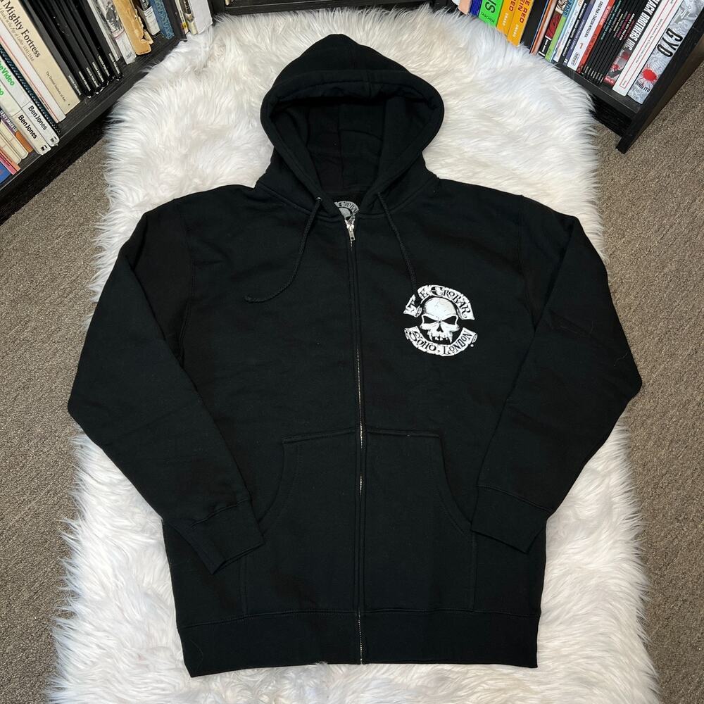 THE CROBAR SOHO LONDON HOODIE HEAVY METAL ROCK BAR SHIRT